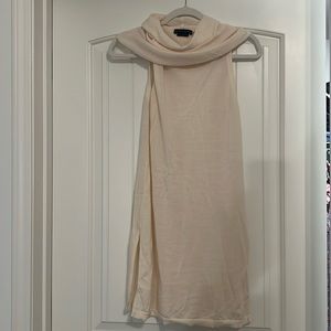 Alice and Olivia Cream light weight sweater dress